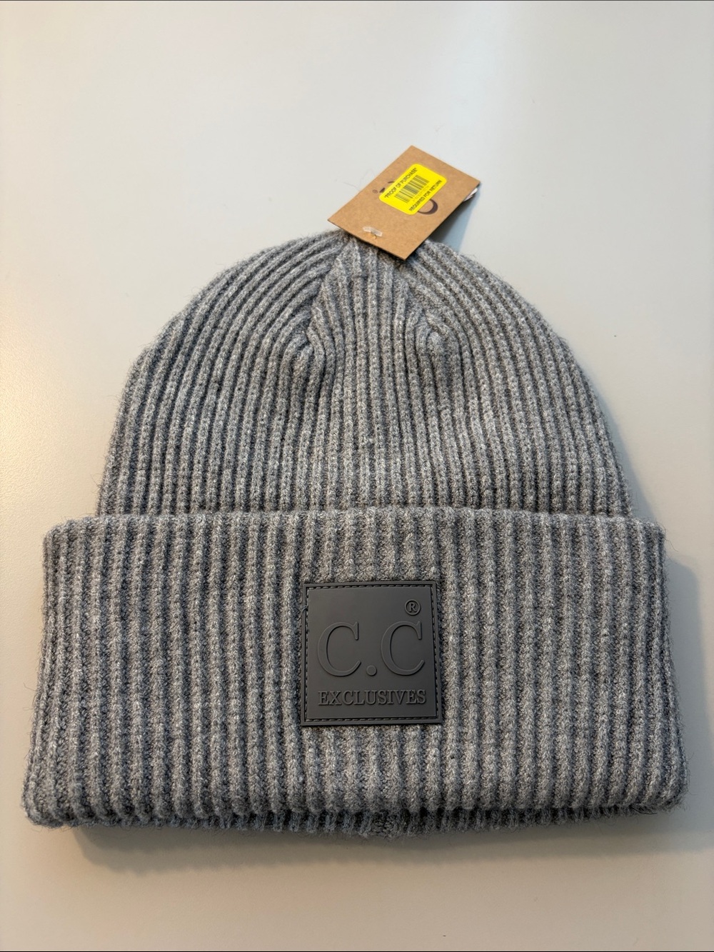 C.C Exclusives Grey Beanie NWT